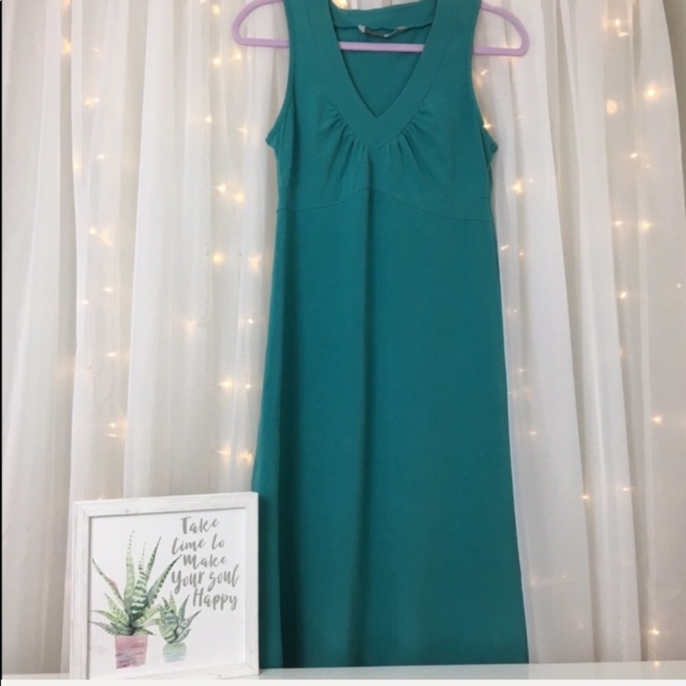 Athleta Sleeveless Teal Dress